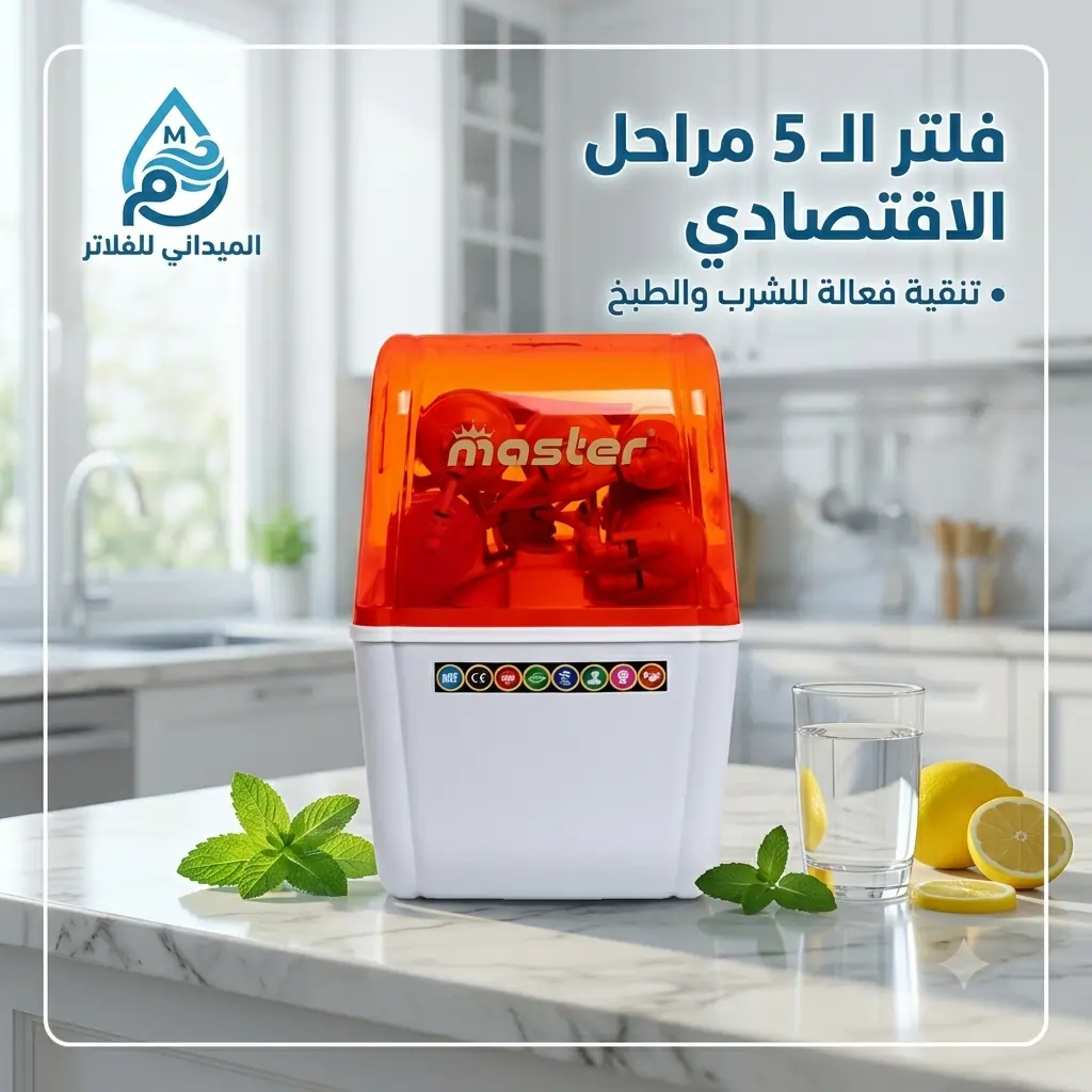 جهاز الفلترة التركي المطور (5 مراحل)